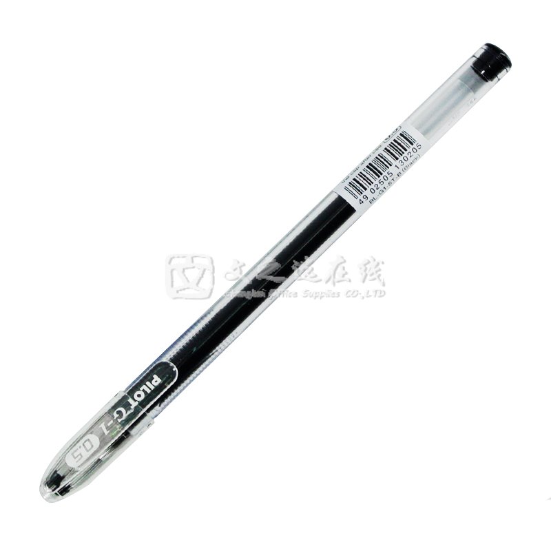 百乐Pilot G-1 BL-G1-5T-B 0.5mm 黑色 12支/盒 水笔