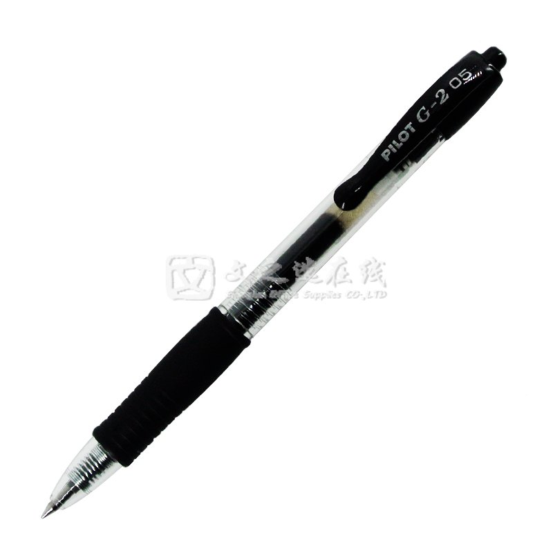 百乐Pilot G-2 BL-G2-5-B 0.5mm 黑色 12支/盒 按制式水笔