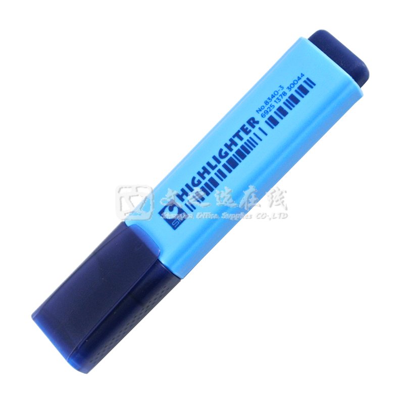 斯塔Sta 8340/3640-3 蓝色 10支/盒 荧光笔