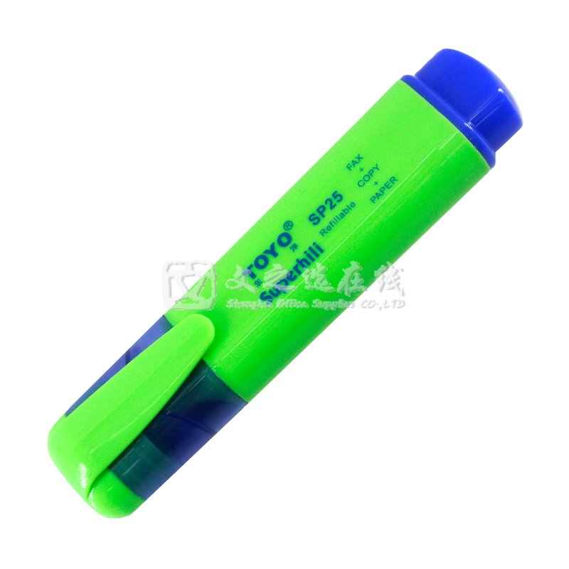东洋TOYO SP25 绿色 10支/盒 荧光笔