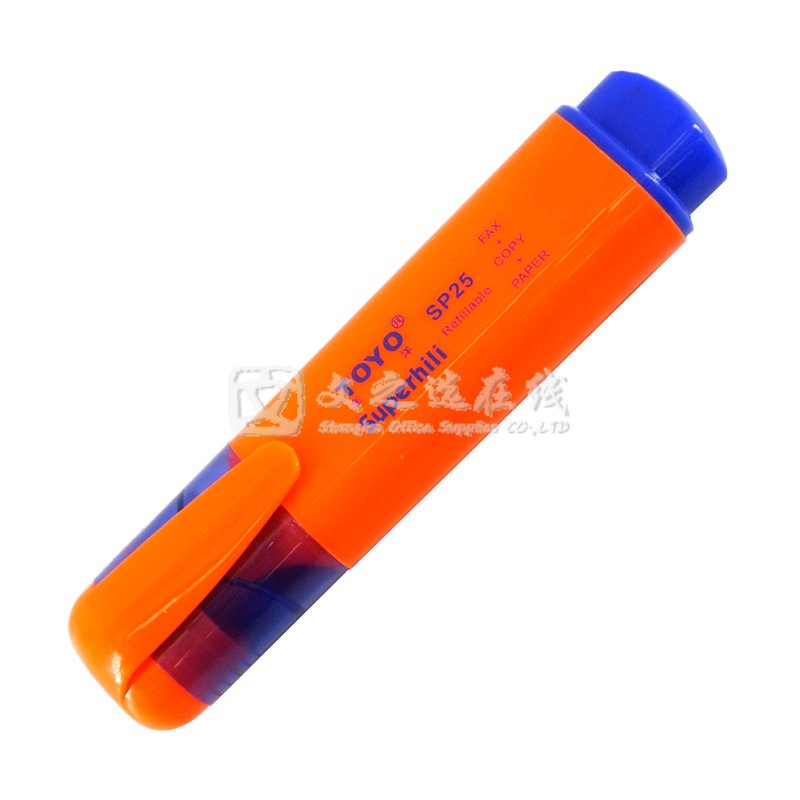 东洋TOYO SP25 橙色 10支/盒 荧光笔
