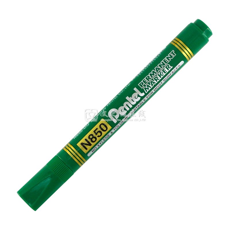 派通Pentel N850 绿色 12支/盒 记号笔