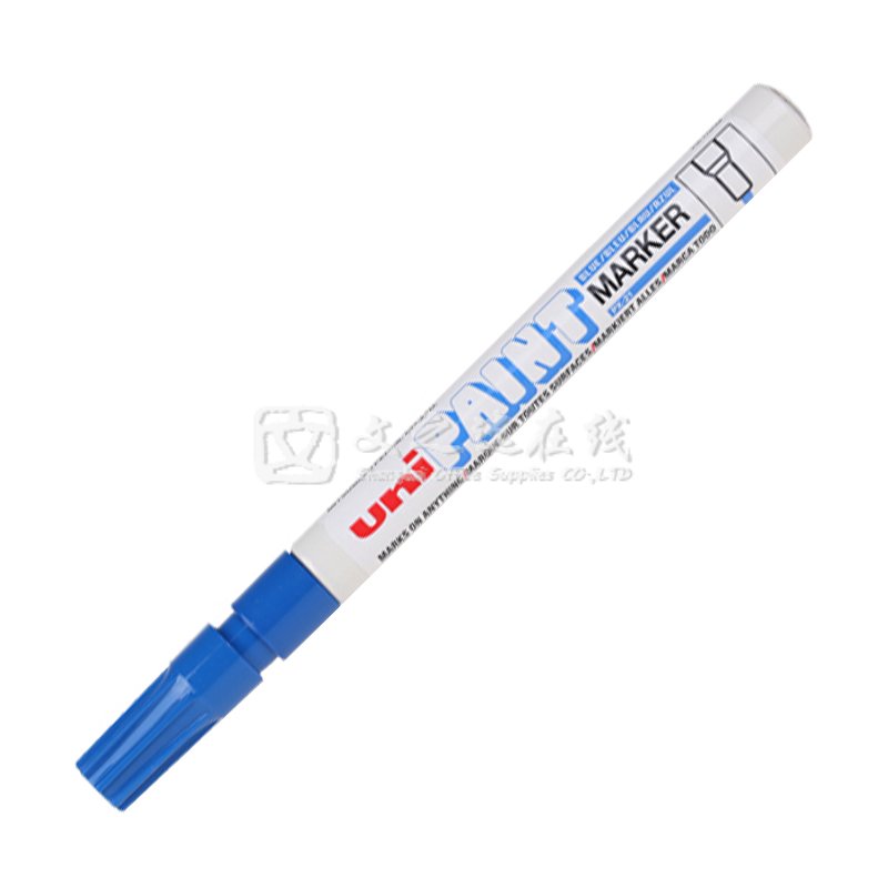 三菱Uni PX-21 0.8~1.2mm 蓝色 12支/盒 油漆笔