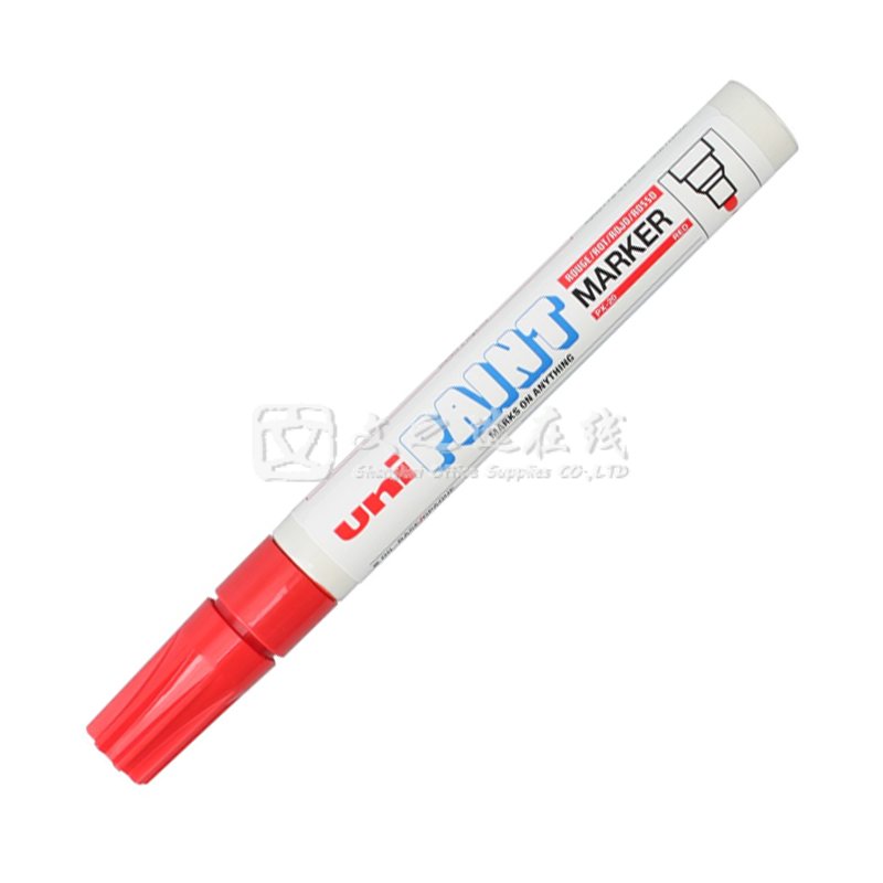 三菱Uni PX-20 2.2~2.8mm 红色 12支/盒 油漆笔