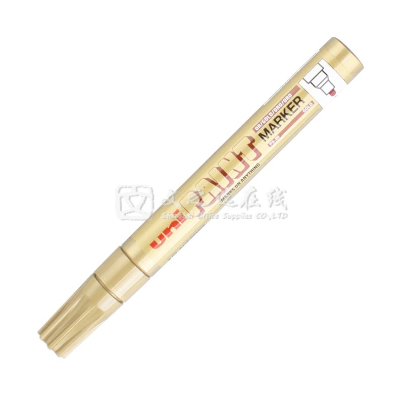 三菱Uni PX-20 2.2~2.8mm 金色 12支/盒 油漆笔