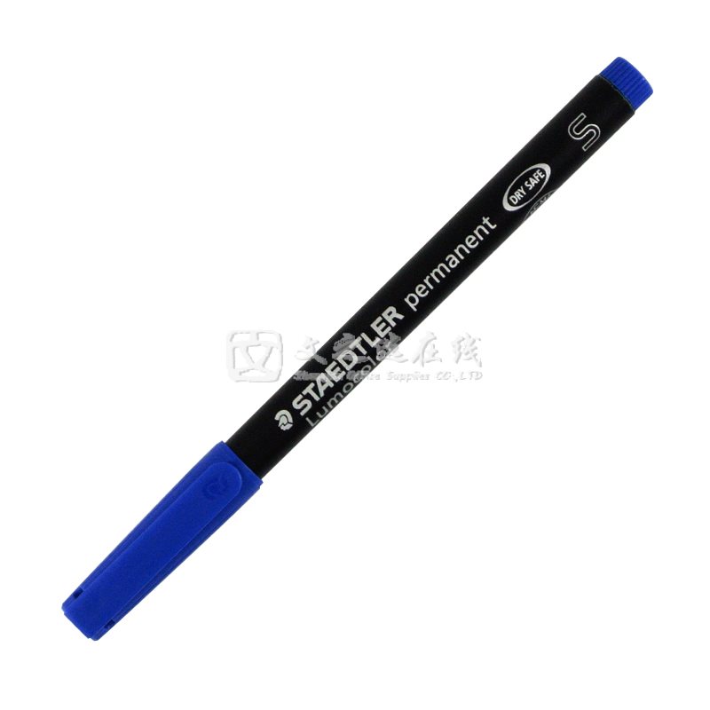 施德楼Staedtler 313S 0.4mm 蓝色 10支/盒 投影胶片笔