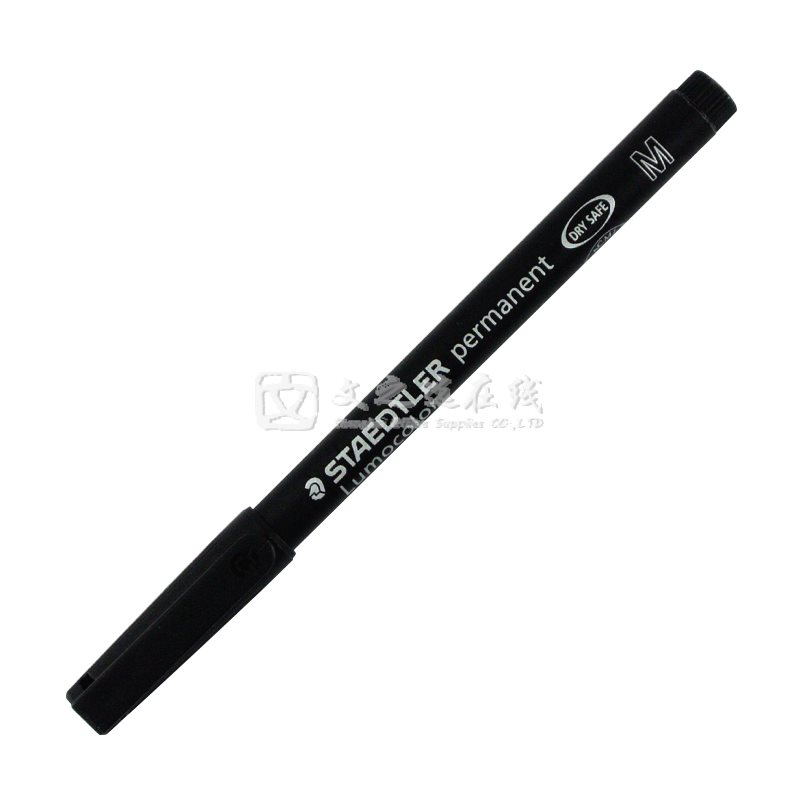 施德楼Staedtler 317M 1.0mm 黑色 10支/盒 投影胶片笔