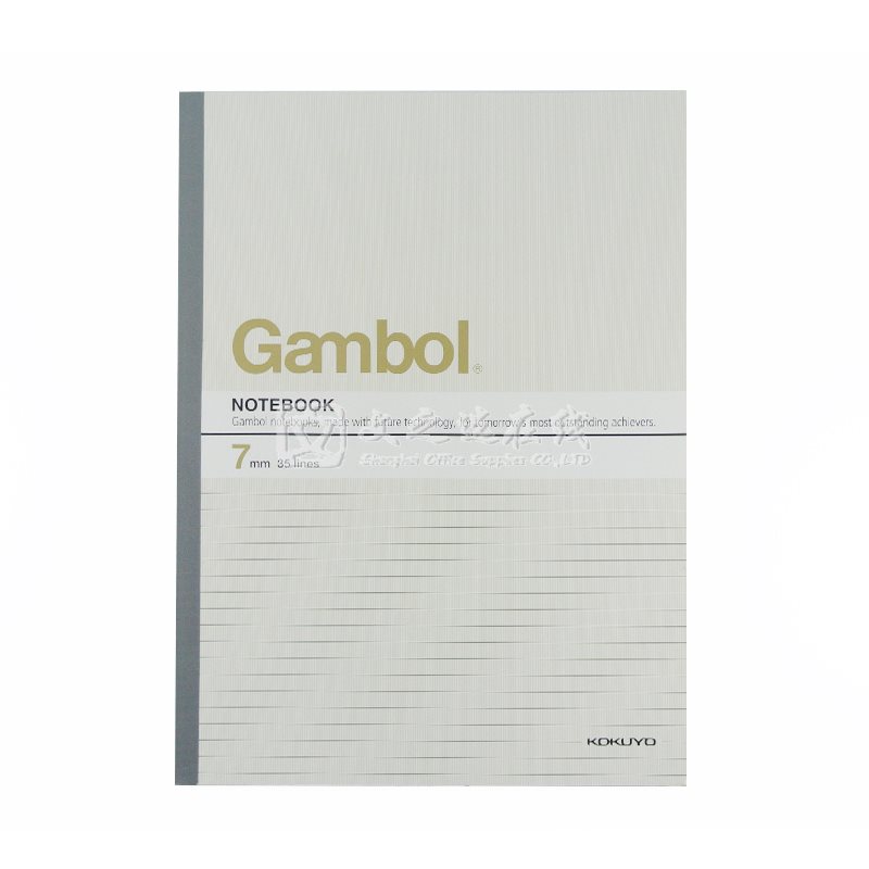 渡边Gambol G4507 A4 50页 10本/封 无线装订笔记本