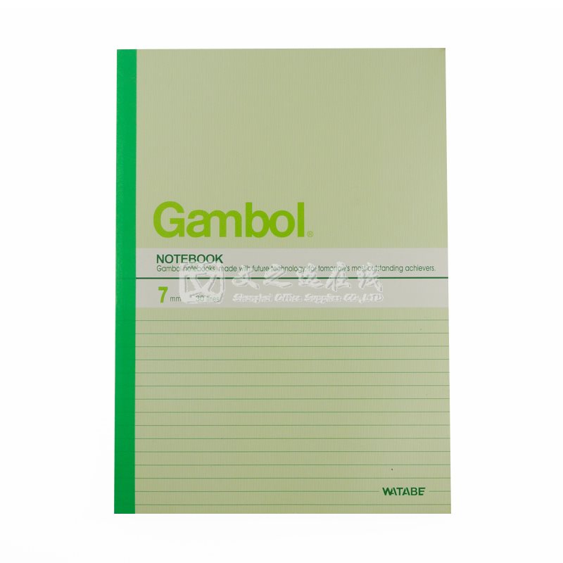 渡边Gambol G6003/G6007 B5 100页 6本/封 无线装订笔记本