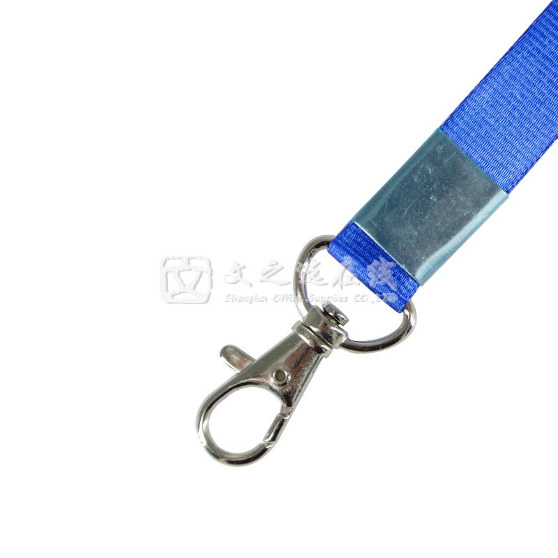 国产 1.5cm 蓝色 丝光胸卡绳