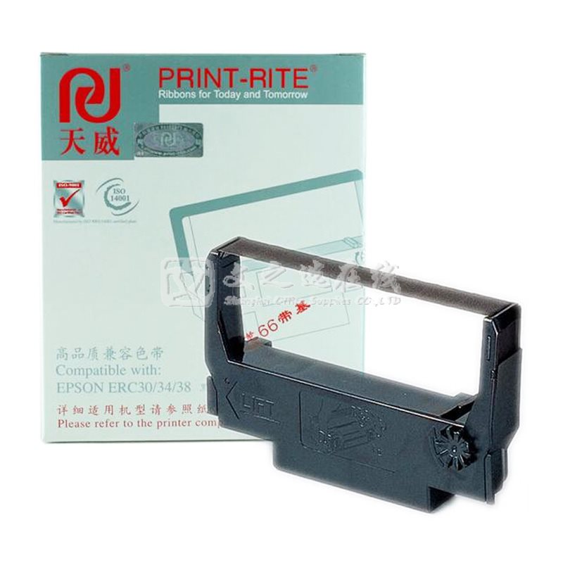 天威Print-Rite ERC30/34/38 单色 色带框