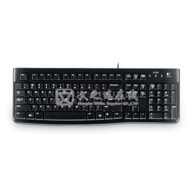 罗技Logitech K120 USB接口 有线键盘