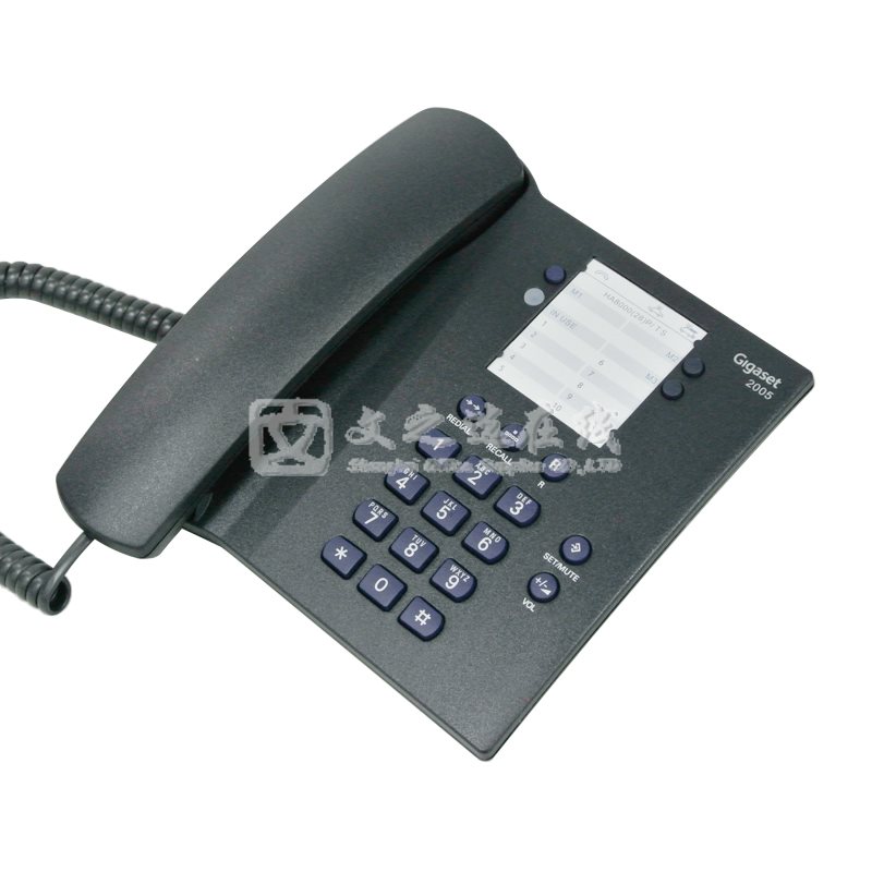 集怡嘉Gigaset 2005 黑色 电话机