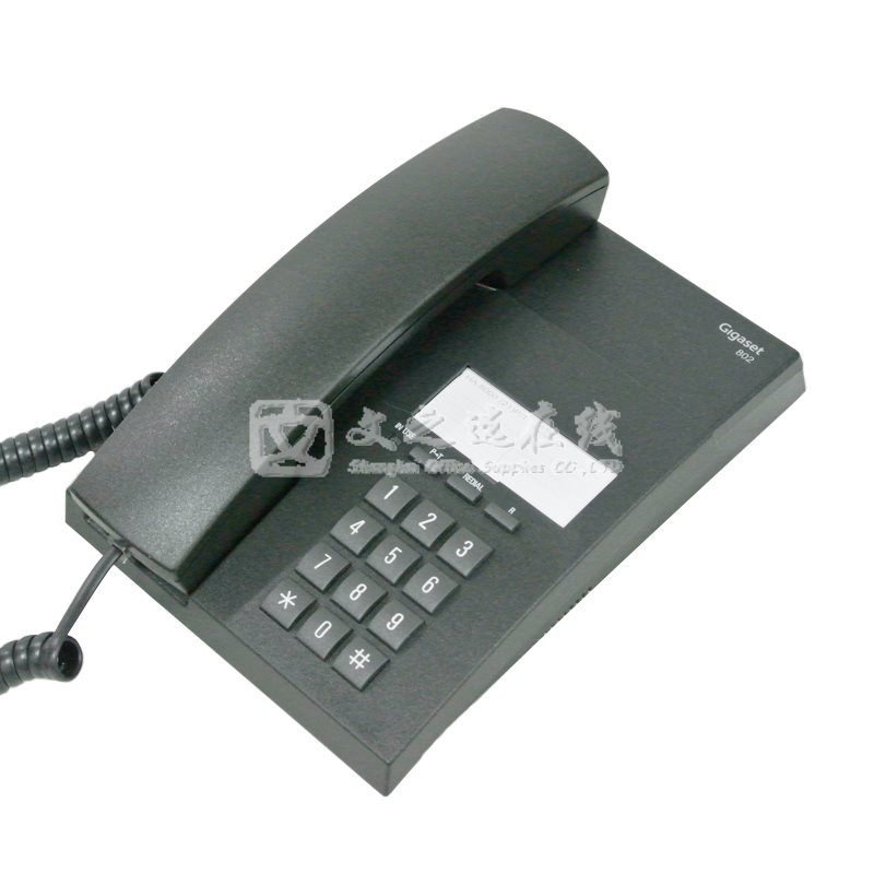 集怡嘉Gigaset 802 黑色 电话机