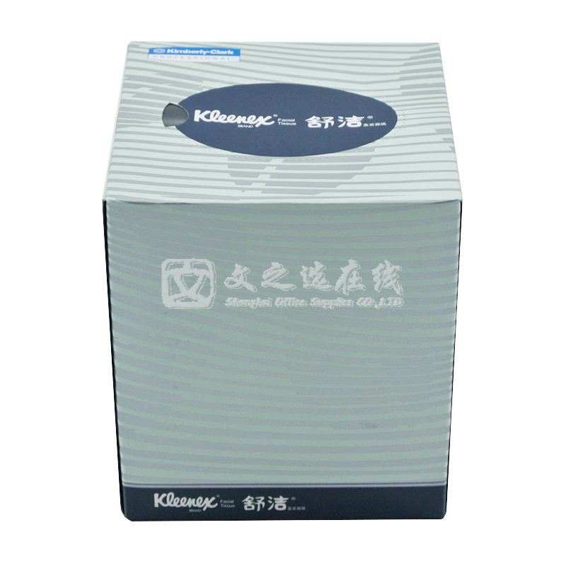 金佰利/Kleenex舒洁 0238-40/50 2层 80抽/盒 60盒/箱 立方盒 盒装面巾纸