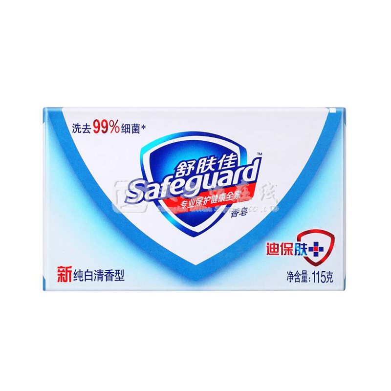 舒肤佳Safeguard 100g/块 72块/箱 纯白清香型 香皂