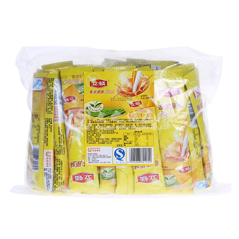 立顿Lipton 15g*50支/包 6包/箱 香浓原味奶茶