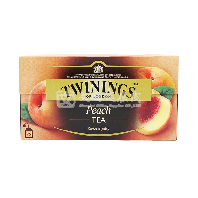 川宁Twinings 25袋/盒 蜜桃果香 红茶