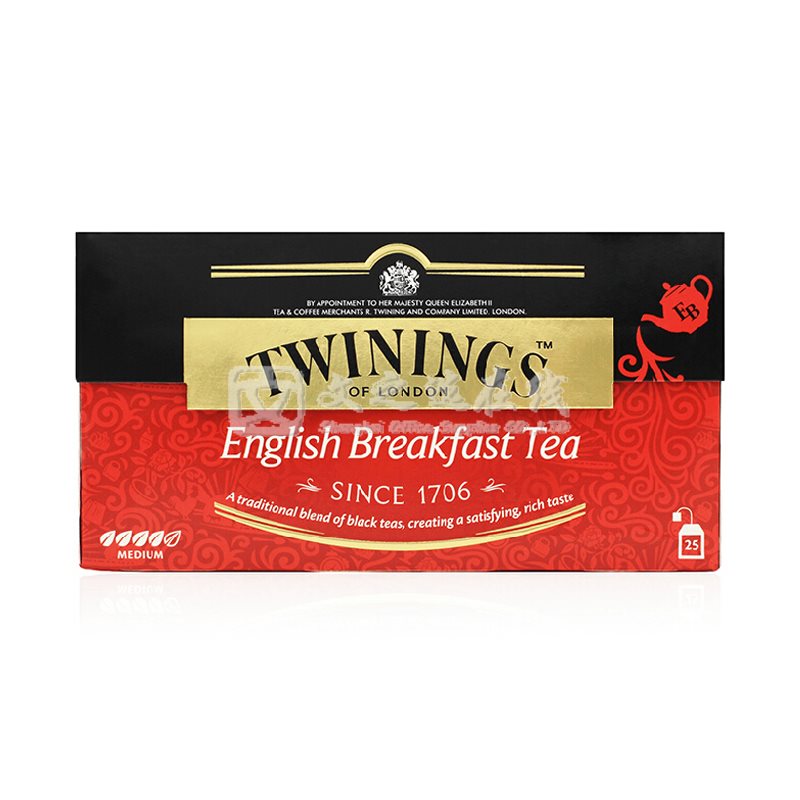 川宁Twinings 2g*25袋/盒 英式早餐红茶