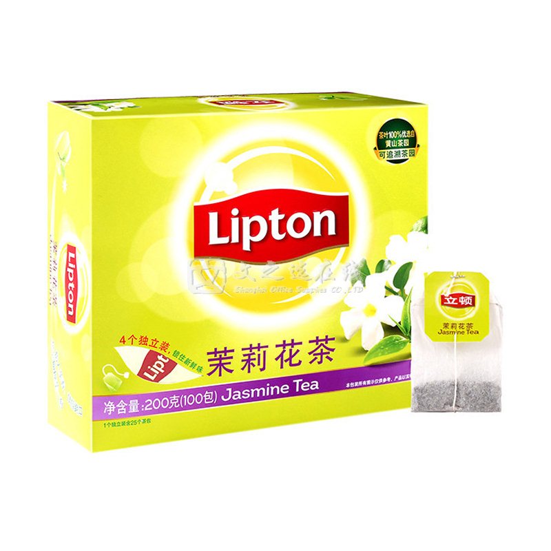 立顿Lipton S100 2g*100包/盒 茉莉花茶