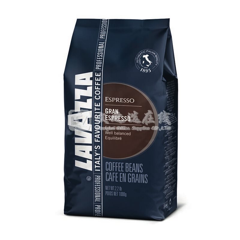 乐维萨Lavazza 1kg/包 Grand Espresso 6包/箱 特浓型 咖啡豆