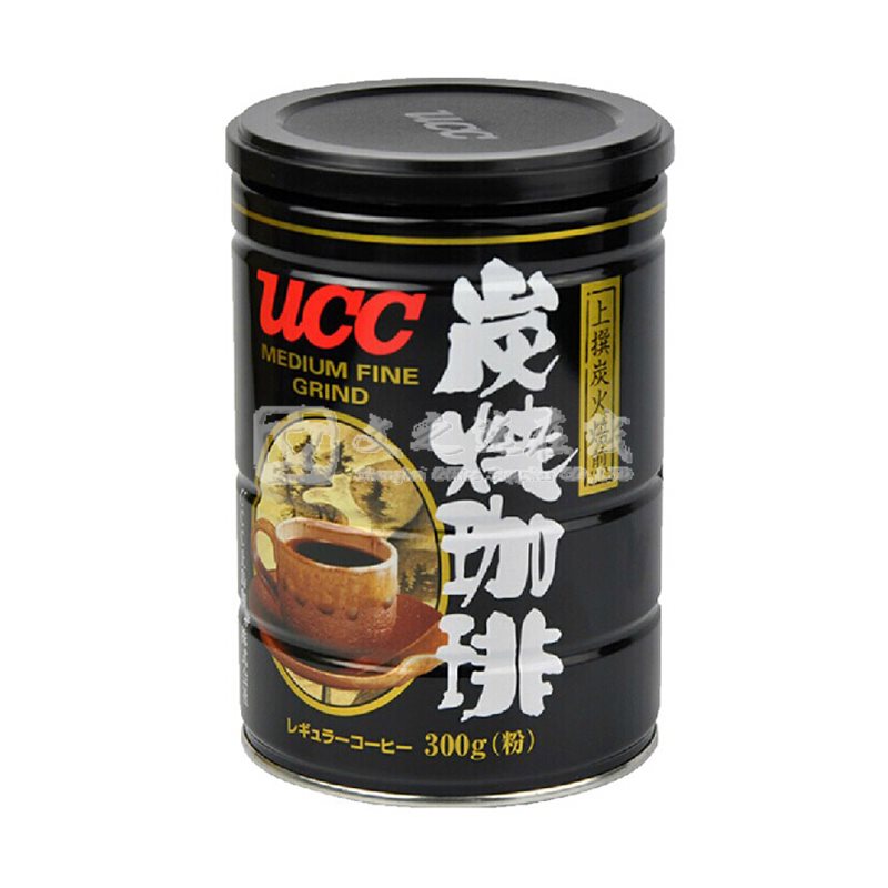 悠诗诗Ucc 300g/罐 炭烧咖啡粉