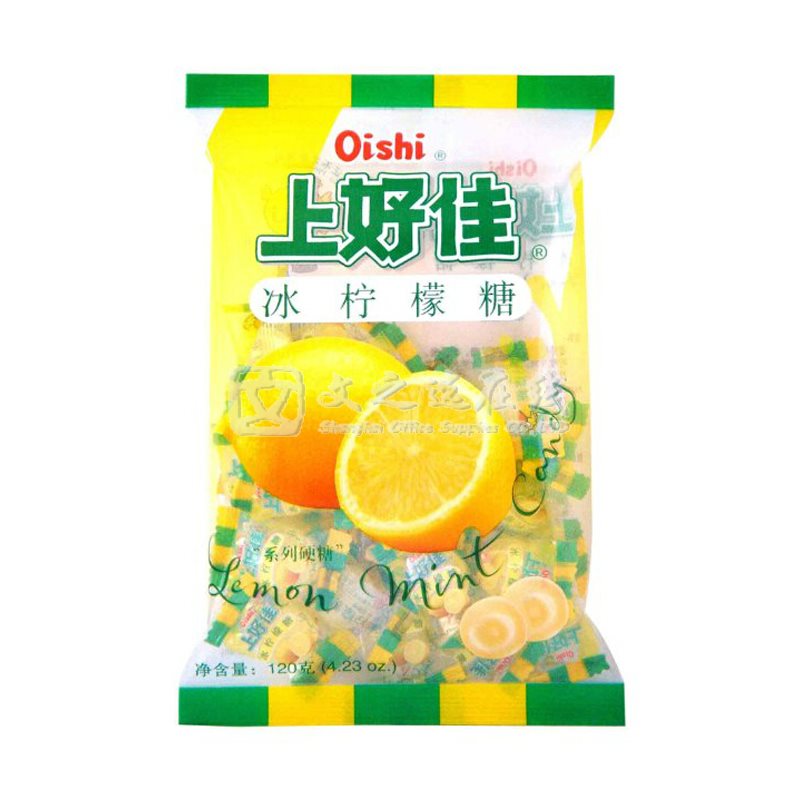 上好佳Oishi 100g/包 冰柠檬味 硬糖