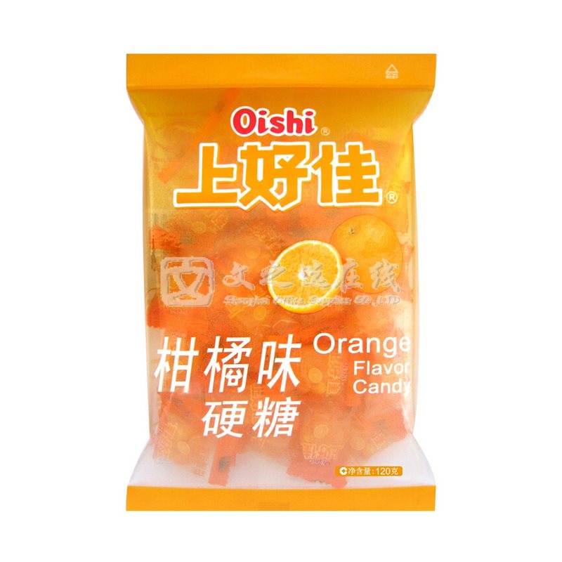 上好佳Oishi 100g/包 柑橘味 硬糖