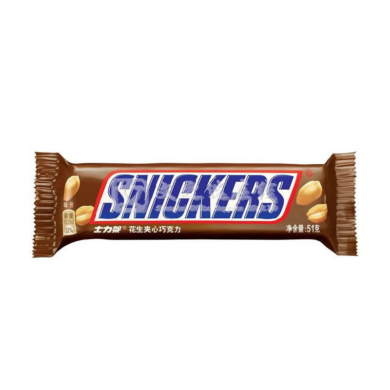 士力架Snickers 51g/条 花生夹心巧克力