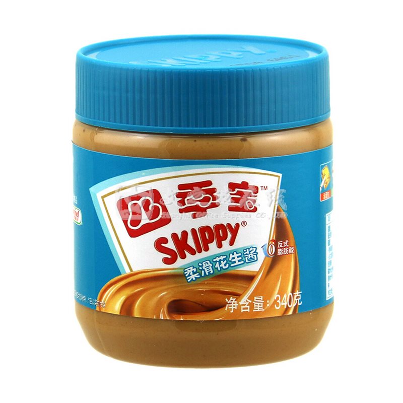 四季宝Skippy 340g/瓶 柔滑 花生酱