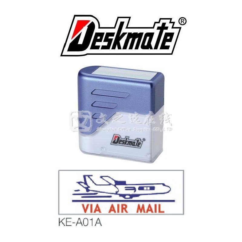 德士美Deskmate KE-A01A VIA AIR MAIL 万次章