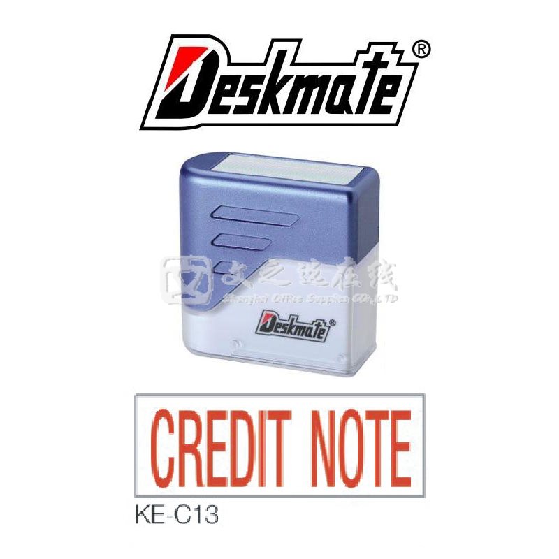 德士美Deskmate KE-C13 CREDIT NOTE 万次章