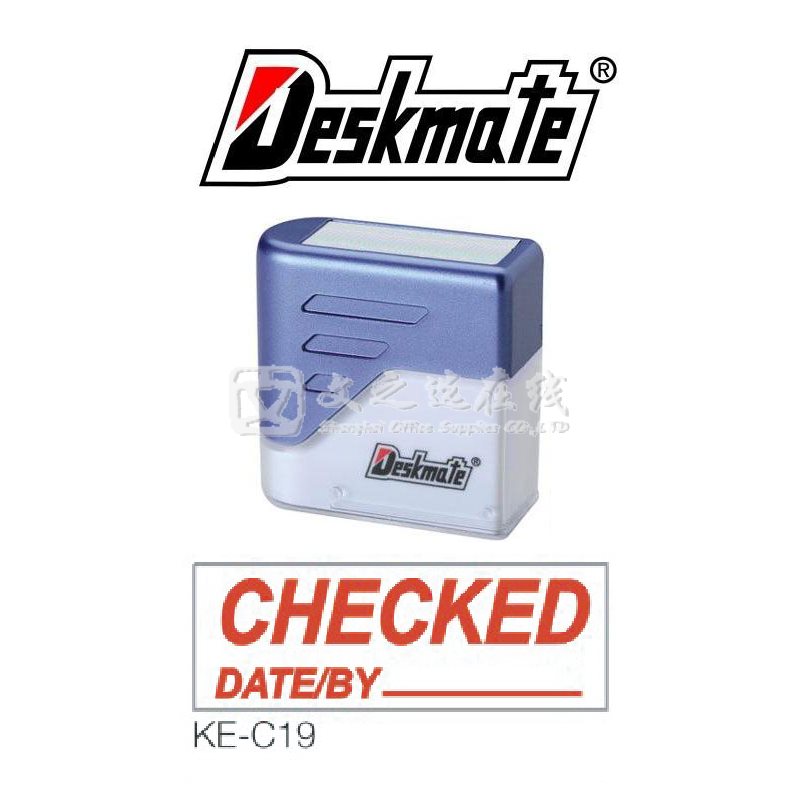 德士美Deskmate KE-C19 CHECK+DATE/BY 万次章