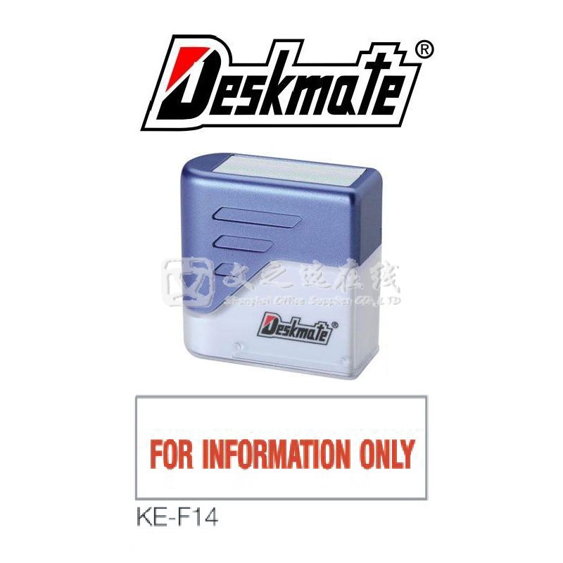 德士美Deskmate KE-F14 FOR INFORMATION ONLY 万次章