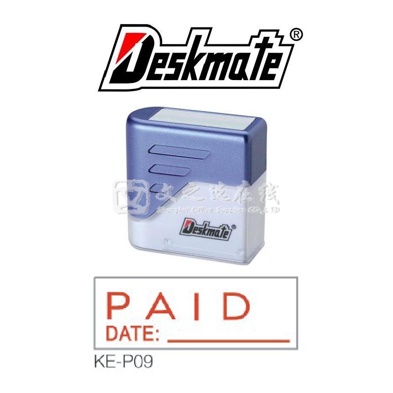 德士美Deskmate KE-P09 PAID DATE:_ 万次章