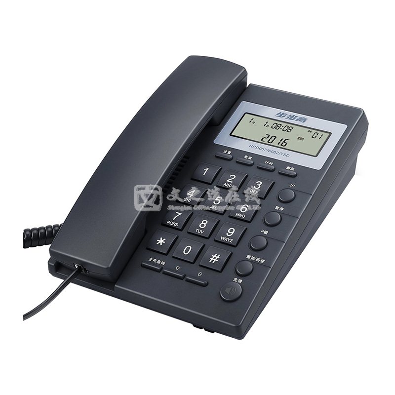 步步高BBK HCD007(6082)TSD 蓝色 来电显示 电话机
