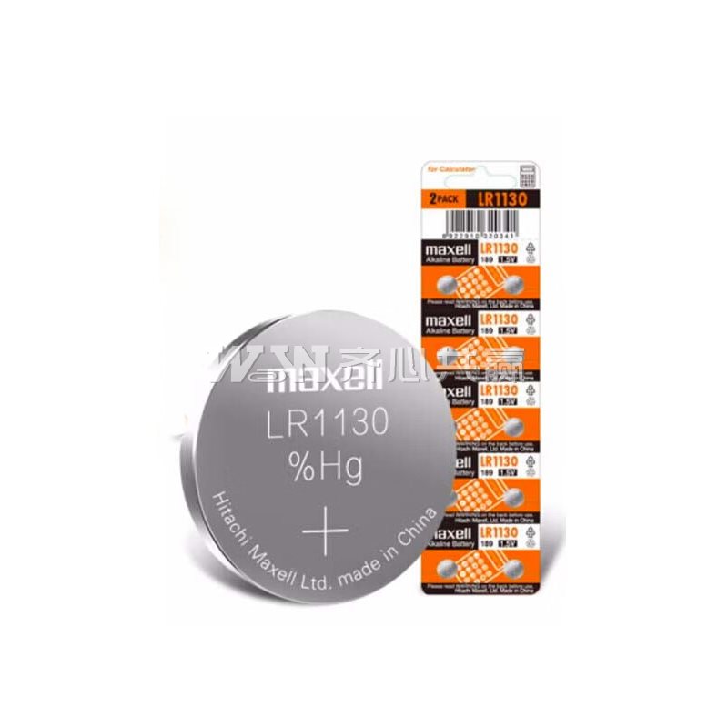 麦克赛尔Maxell LR1130 10粒/卡 纽扣电池