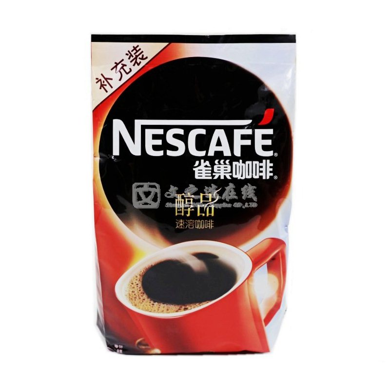 雀巢Nescafe 500g/包 醇品 速溶咖啡/纯咖啡（袋装）