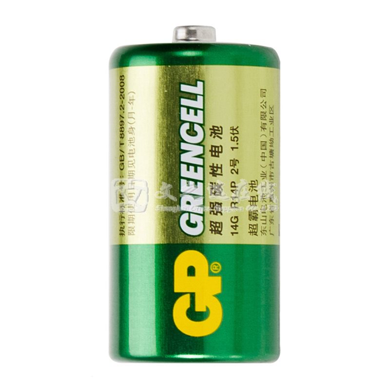 超霸GP LR14/2号 2节/卡 24节/盒 碳性电池