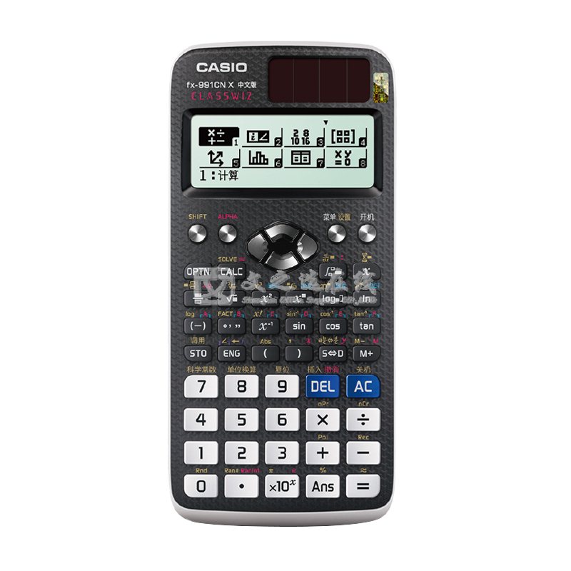 卡西欧Casio FX-991CN X-SU-DH 165.5*77*11.1mm 黑色 中文函数科学计算器