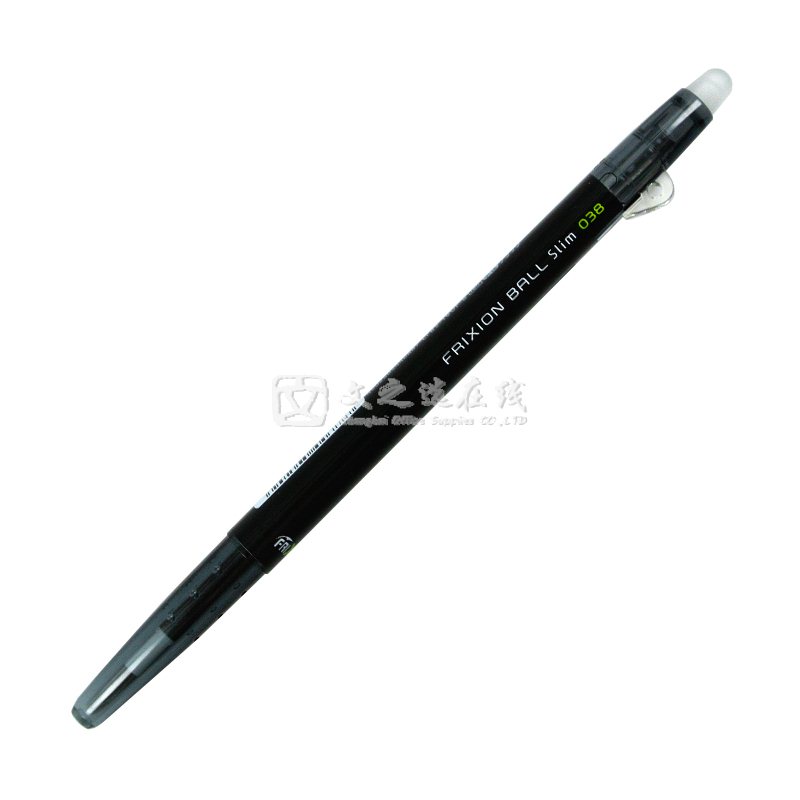 百乐Pilot LFBS-18UF-B 0.38mm 黑色 按制式 摩磨擦 可擦写水笔