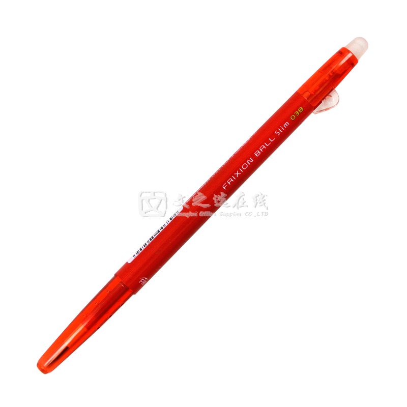 百乐Pilot LFBS-18UF-R 0.38mm 红色 按制式 摩磨擦 可擦写水笔