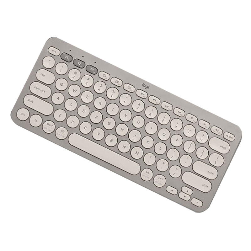 罗技Logitech K380 深灰色 多设备蓝牙键盘