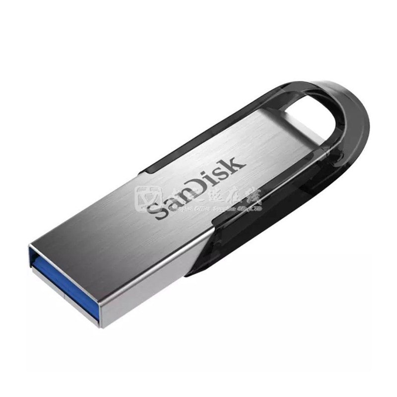 闪迪SanDisk 酷铄 CZ73 32G USB3.0 银色+黑色边 金属优盘