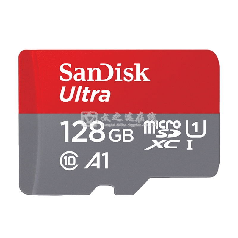 闪迪SanDisk SDSQUNC-128G-ZN3MN 128G A1 U1 C10 120MB/s 至尊高速 TF卡