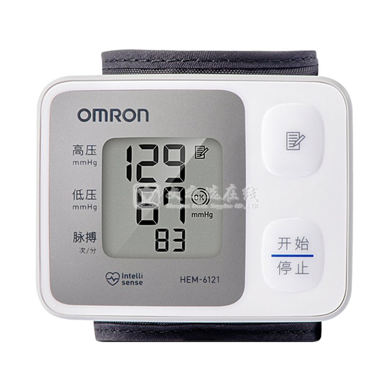 欧姆龙Omron HEM-6121 手腕式 电子血压计