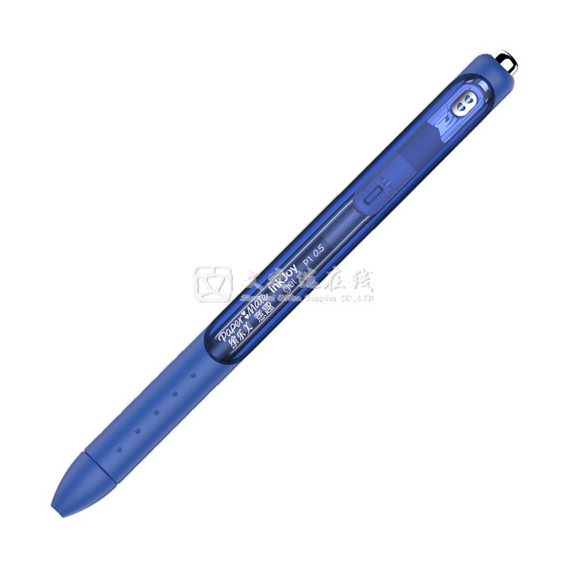 缤乐美PaperMate P1 0.5mm 纯蓝色 12支/盒 按制式 意趣中性笔