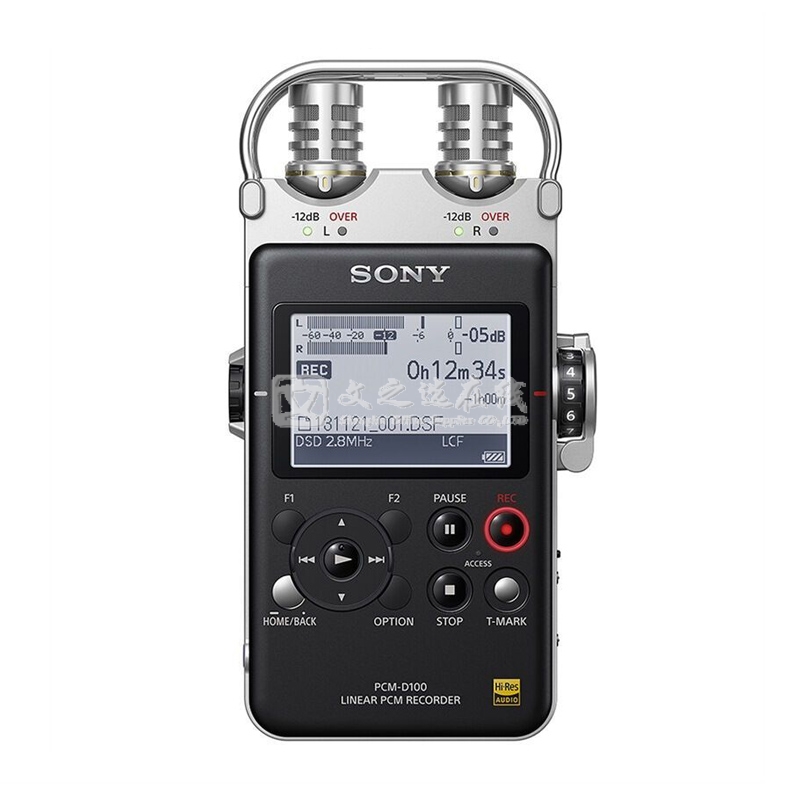 索尼Sony PCM-D100 32G 黑色 数码录音棒/录音笔