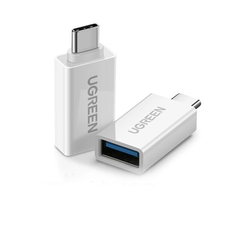 绿联Ugreen 30155 白色 Type-C转接头