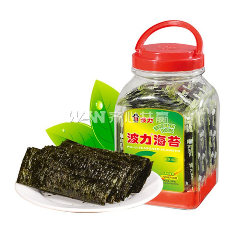 波力 100g/桶 海苔罐装